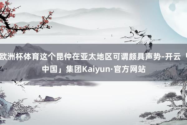 欧洲杯体育这个昆仲在亚太地区可谓颇具声势-开云「中国」集团Kaiyun·官方网站